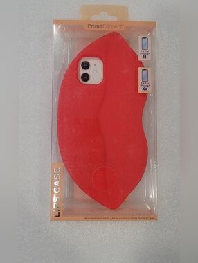 Red Lip-Shaped iPhone Case for iPhone 11/XR